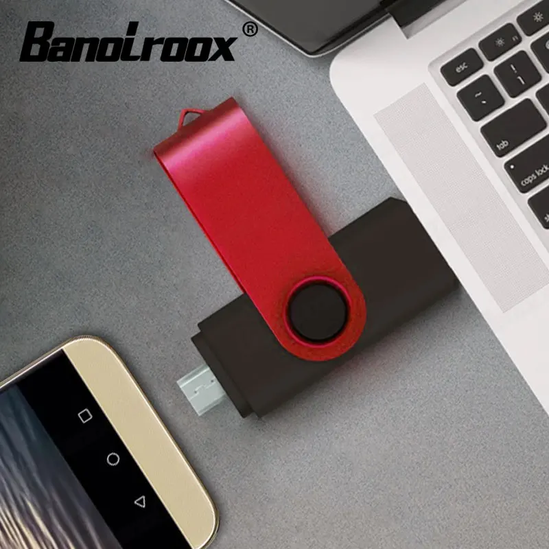 USB флеш накопитель 2 в 1 8/16/32/64/128 ГБ|USB флэш-накопители| |
