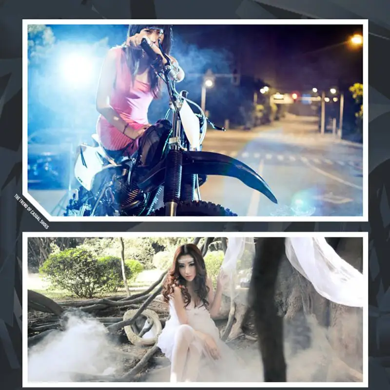 Красочный дым таблетки торт эффект дыма бомба фотография помощь игрушки