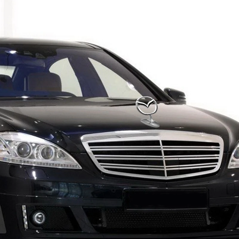 Автомобильные наклейки из цинкового сплава 1 шт. эмблема передней капота