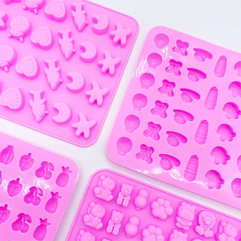 Силиконовая 3D форма легко растягивающаяся для шоколада устойчивая к царапинам