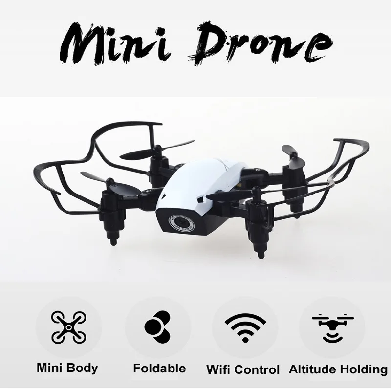 JD JY018 FPV Радио R/C Портативный Квадрокоптер 720P Камера Wi-Fi Складная селфи Карманный