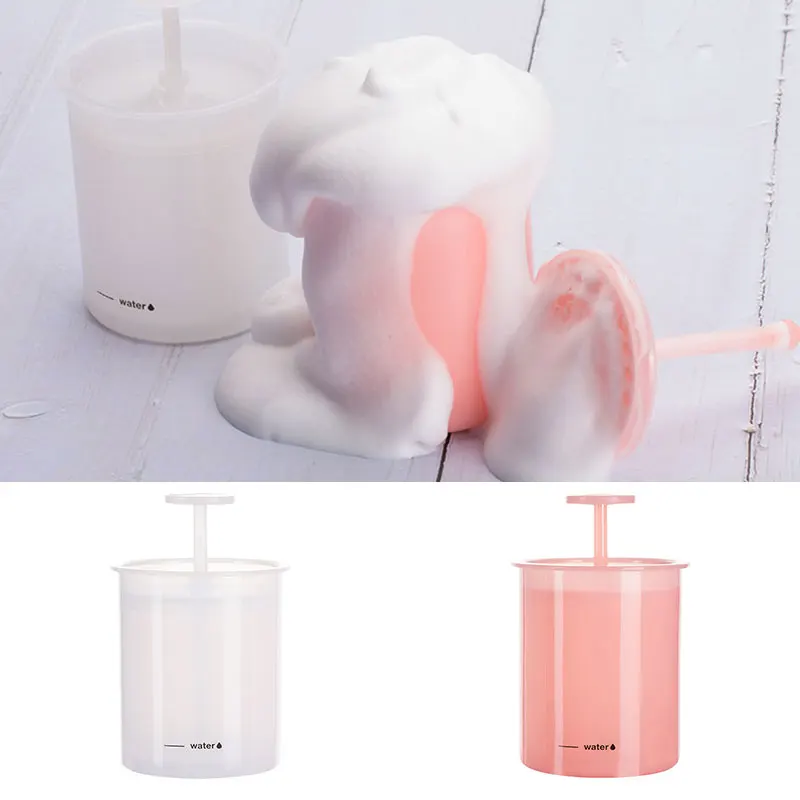

Foaming Clean Tool Simple Face Cleanser Shower Bath Shampoo Foam Maker Bubble Foamer Device Cleansing Cream Foam Cup Bubblemaker
