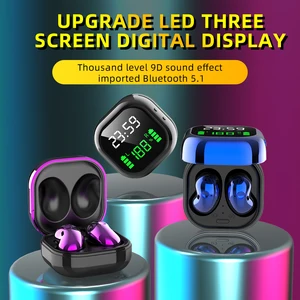 tws 5 0 true wireless earphone sports bluetooth headphones led display earbuds with microphone headset for xiaomi huawei honor free global shipping