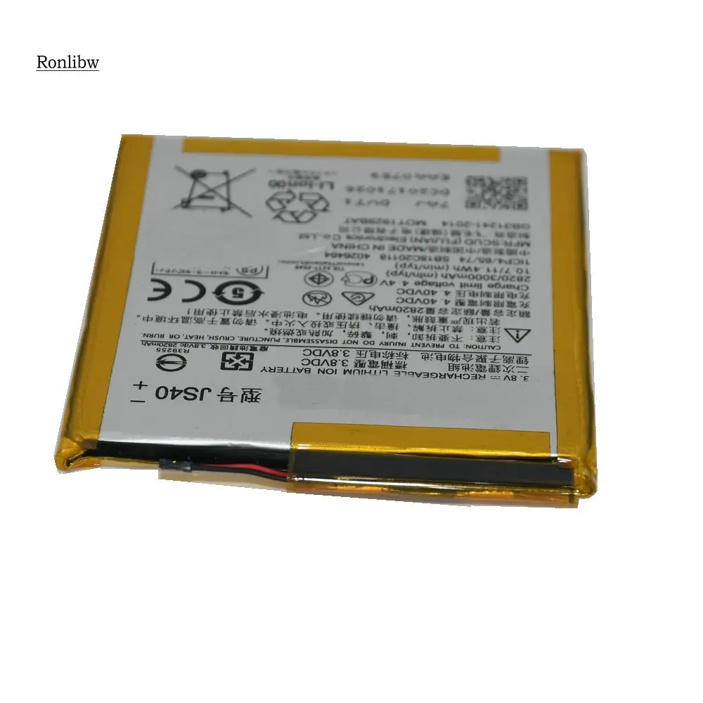 Ronlibw JS40 запасная часть телефона Батарея для Moto Z3 играть XT1929 1 4 5 6 8 мобильный +