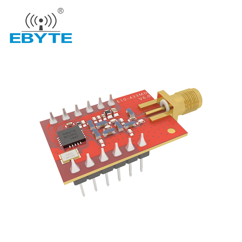 

E10-433MD-SMA Wireless Iot Development Board RF SI4463 Chip 433MHz 20dBm 2km Distance Wireless Transceiver Module DIP