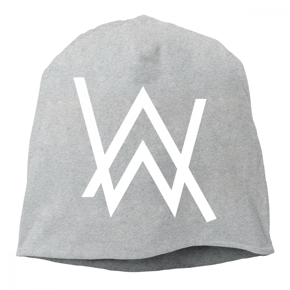 Alan Walker/вязанная хлопковая шапка с принтом Skullies унисекс мужская и женская кепка