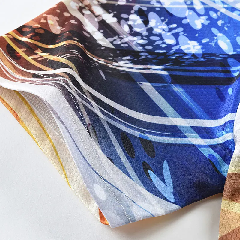 Мужская дышащая футболка SPATA для рыбалки быстросохнущая с коротким рукавом