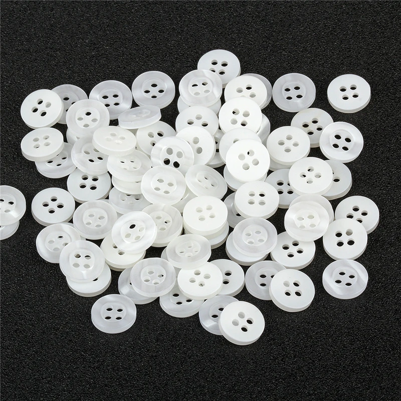 1000 Pieces Round Resin Mini Tiny Buttons Sewing Tools Decorative Button Scrapbooking Garment DIY Apparel Accessories | Дом и сад