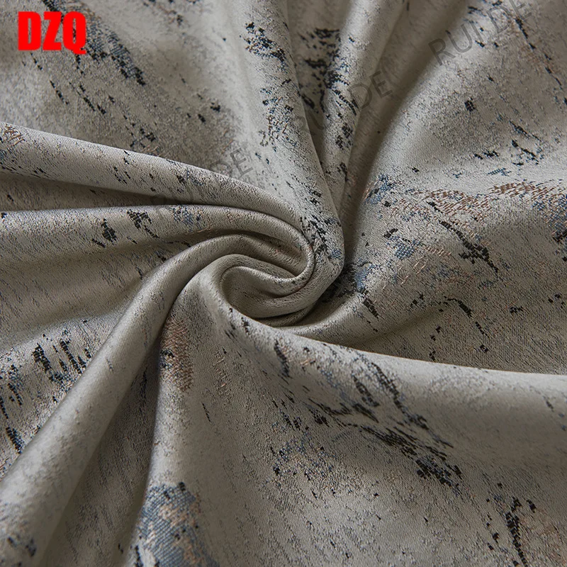 

Monochrome Luxury Simplicity Sunshade Sun Insulation Curtain Blackout Curtains for Bedroom Living Room Customization Sales