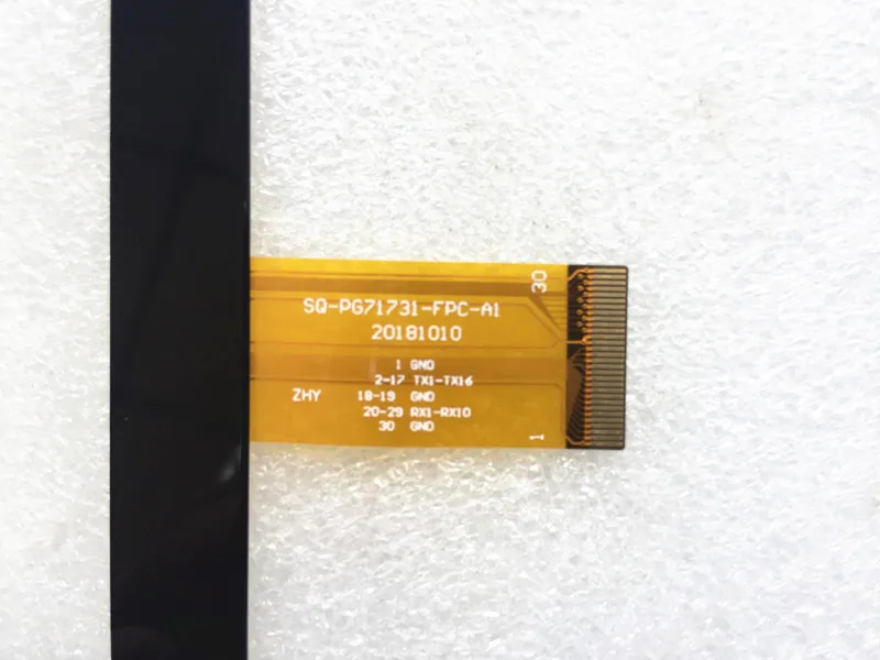 

Suitable for 7-inch RoadQuest original flat panel touch screen SQ-PG71731-FPC-A1 handwritten digital sensor external screen