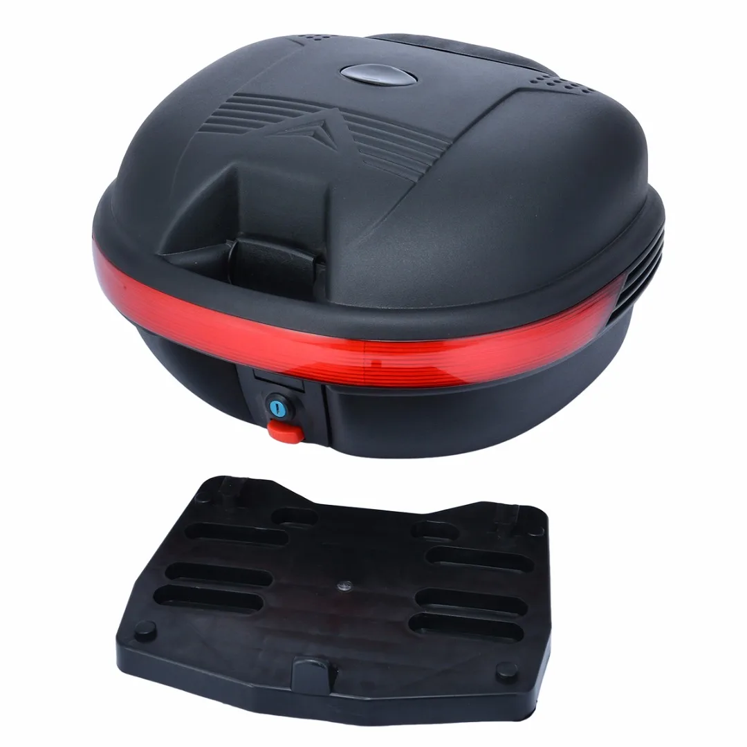 30L Мотоцикл Скутер Тур хвост коробка мотоцикл багажник водонепроницаемый мотор