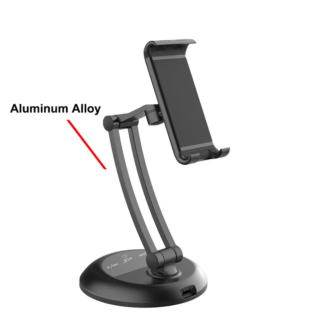 

Phone Holder Desktop Universal Non-slip Mobile Phone Stand Desk Hold With Bluetooth Speaker Charging Mobile Phone Holder