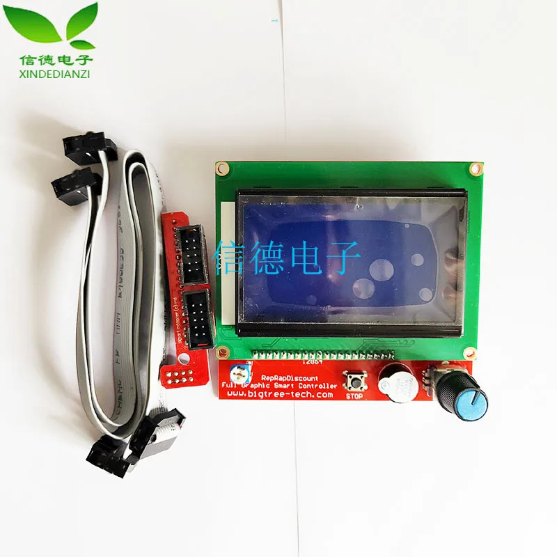 

Смарт-контроллер для 3D-принтера RAMPS1.4 LCD 12864, ЖК-экран управления