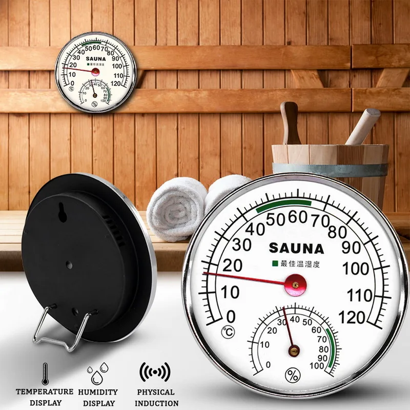 Настенный термометр гигрометр аналоговый датчик температуры влажности для