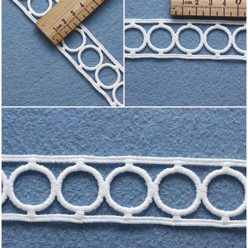 Красивая кружевная лента 7 ярдов французский африканский кружевной свадебный