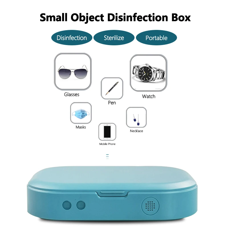 Портативный небольшой УФ стерилизатор коробка зубная щетка ювелирные изделия