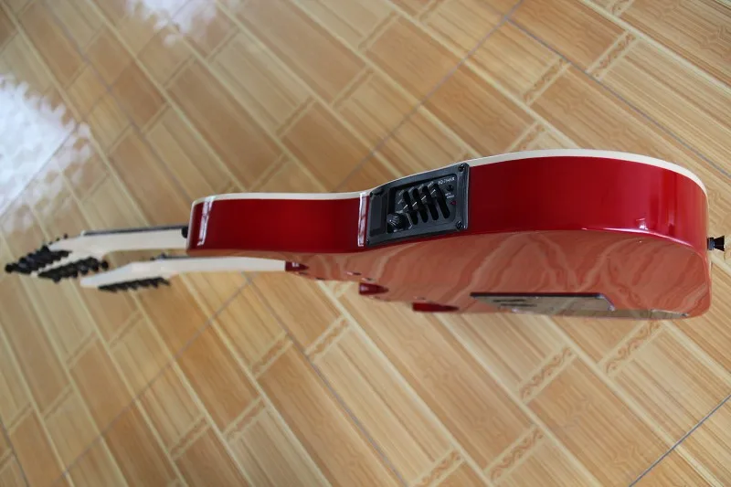 Оптовая продажа гитары Новая электрическая гитара с двойным горлом 12 струн + 6 в