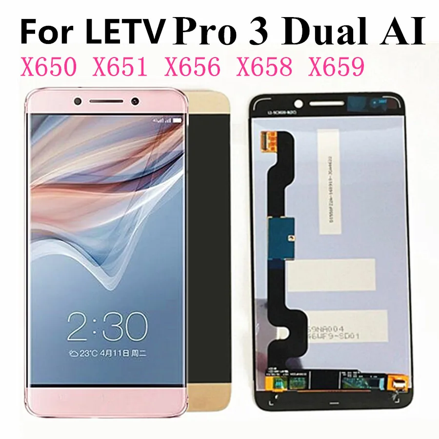 ЖК дисплей для Letv Le Pro 3 X650 LeTV LeEco Le3 le X651 X656 X658 X659 X653 и сенсорный дигитайзер в