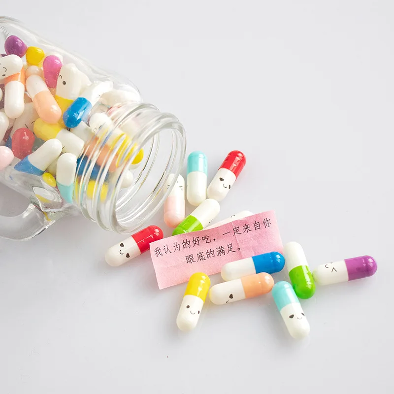 50 шт. выражение капсулы для сообщений Вечеринка сувениры Свадьба детский день