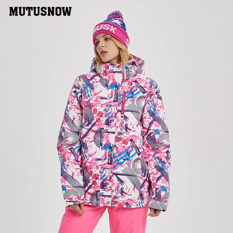 Женская зимняя Лыжная куртка с защитой от ветра и влаги|Лыжные куртки| |