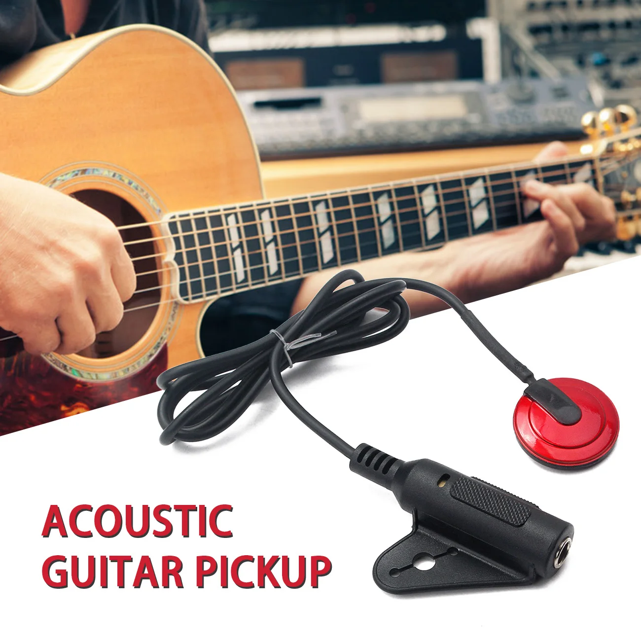 Профессиональный 6 35 мм пьезоэлектрический преобразователь контактный микрофон