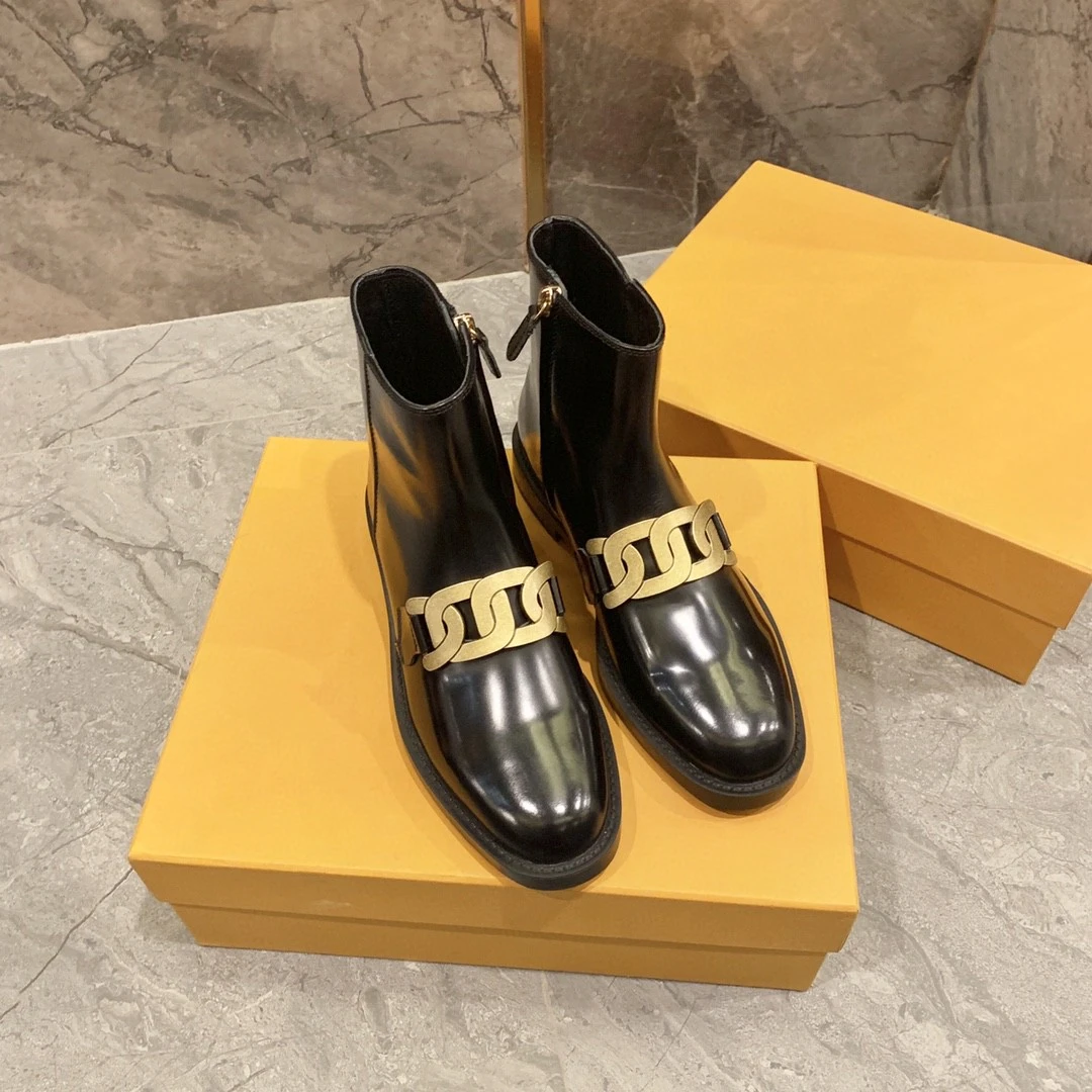 Женские модные брендовые ботильоны из натуральной кожи Дизайнерские теплые