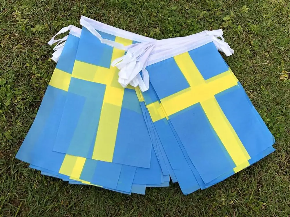 № 8 14*21 шведские флаги зарубежные всех стран 30 9-метровые рестораны бары Декор |