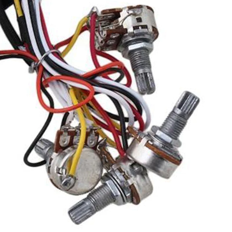 

2-Stage Electric Guitar Bass Dual Tone Potentiometer Control Pickup Guitar Accessories