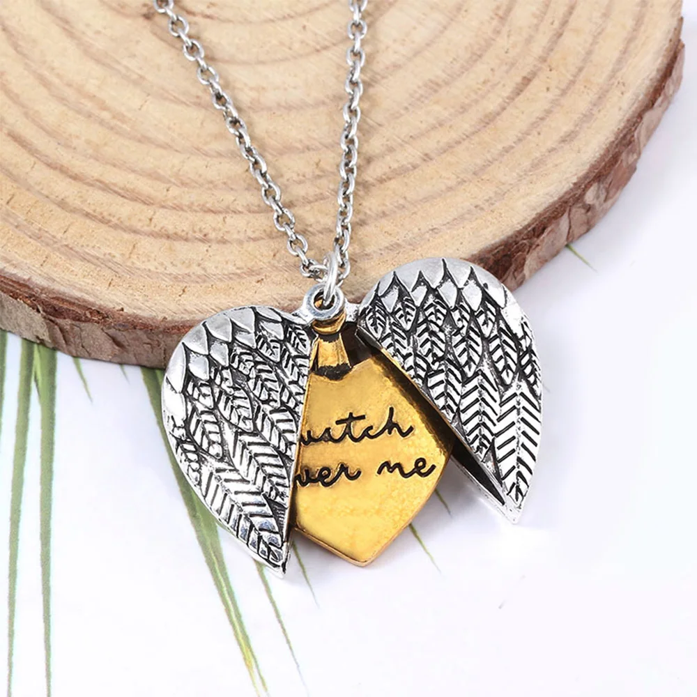 Винтажное Двухслойное ожерелье с подвеской в форме сердца Женская цепочка