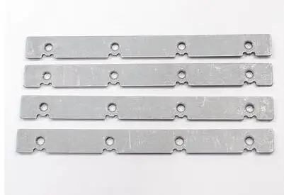 1set iron sheet HL 1/16 3818-1 Tiger Tank части паста крыло круглая крышка кабель фары кольцо пушки ствол - Цвет: 1set iron sheet
