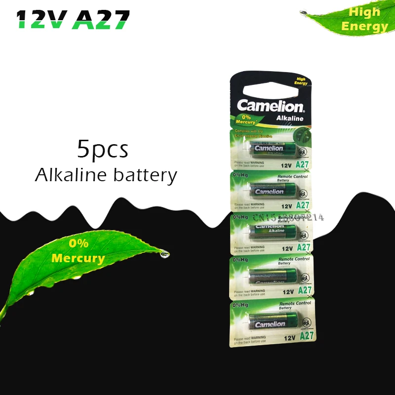 5 штук в партии, Новое поступление, для детей от 12V Camelion A27 27A Ультра щелочные батареи/сигнал тревоги батареи