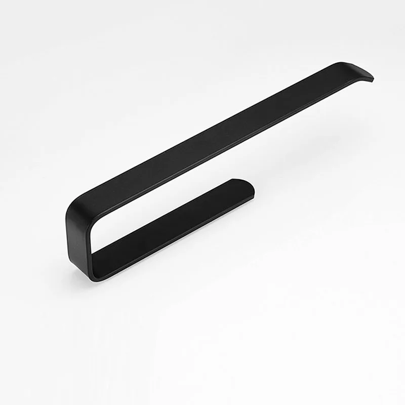 

CN Multi-Purpose Hooks Free Punch Toilet Paper Holder Wall Mounted Shower Hooks Bathroom Towel Bar Rack Kitchen Roll Paper Shelf