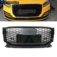 for audi q2 sq2 s line 2017 2020 racing grills front sport honeycomb engine guard car accessories for quattro style