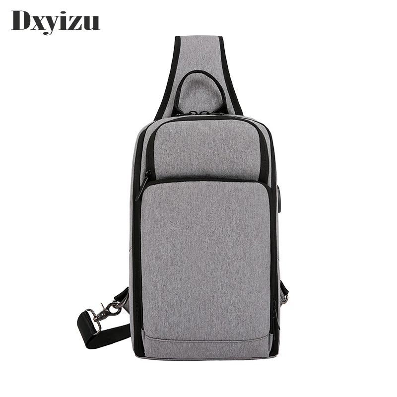 

2022 New Men's Vintage Nylon Handbag Shoulder Bag Chest Bag Large Capacity