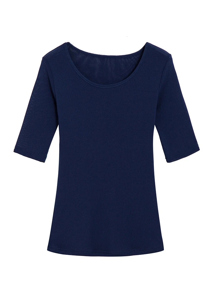 Футболка женская в Корейском стиле летняя водолазка Харадзюку с коротким