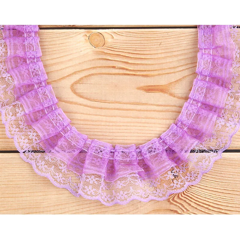 Кружевная ткань с отделкой ширина 1 м 4 5 см белый цветок кружевное свадебное