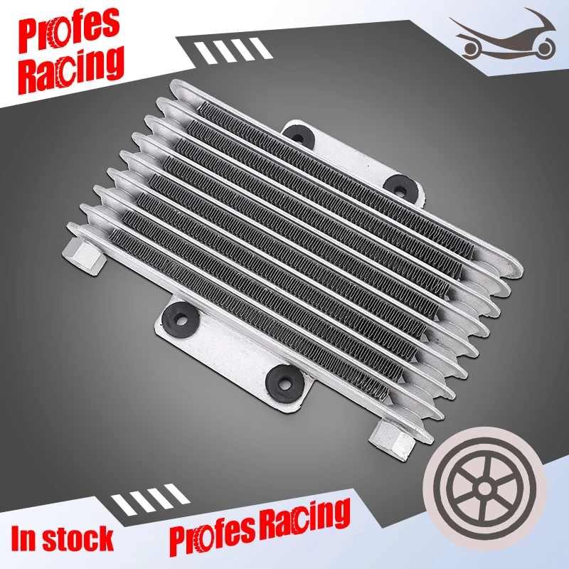 

Motorcycle 50mm Oil Cooler Engine Radiator Aluminum 125ml Fit For Dirt Bike ATV 125CC-250CC
