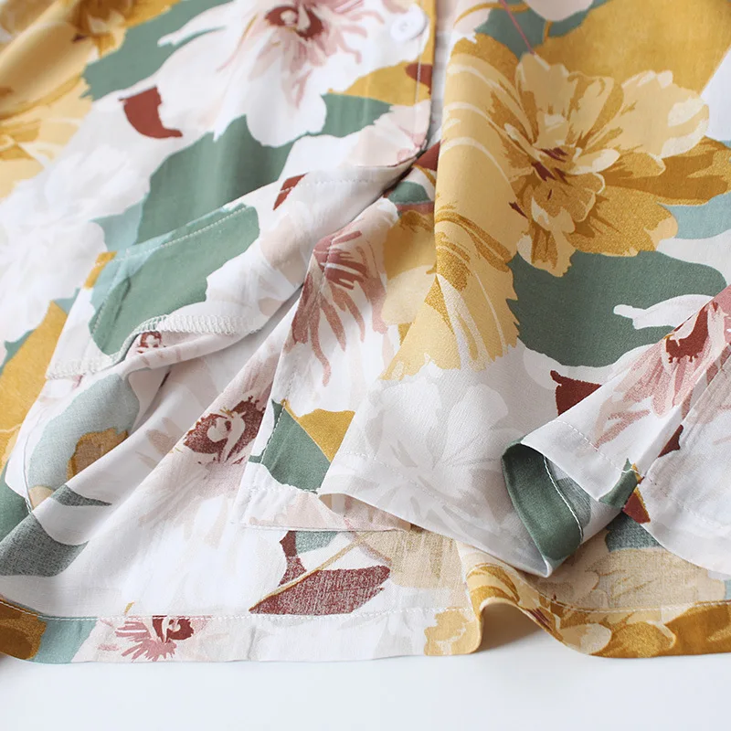 Пижама женская атласная с коротким рукавом одежда для сна отложным воротником