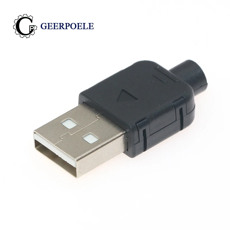 50/100 шт./партия USB коннекторы типа А 4p|Соединители| |