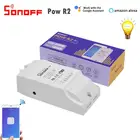 Wi-Fi-переключатель SONOFF Pow R2 с измерением энергопотребления, Wi-Fi-переключатель питания, 15 А, умный Wi-Fi-переключатель, контроллер, работает с Alexa