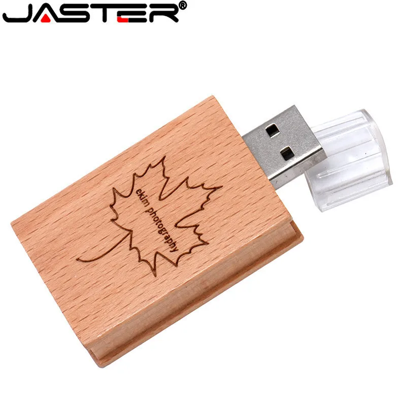 Usb флеш накопитель JASTER Maple wood book 4 ГБ 8 16 32 64 usb 2 0 Флешка подарки|USB флэш-накопители| |
