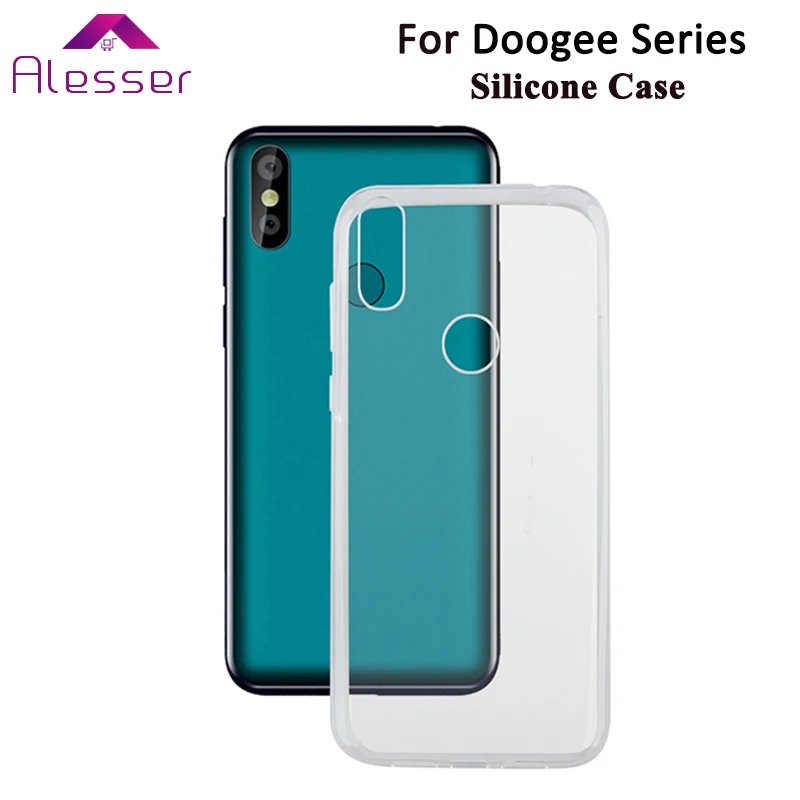 Alesser For Doogee Y8 Silicone Case Soft Transparent Protective Back Cover Anti-knock Shell N20 Phone | Мобильные телефоны и