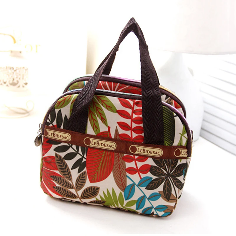 2021 модная сумка для ланча женская наплечная через плечо с принтом на молнии