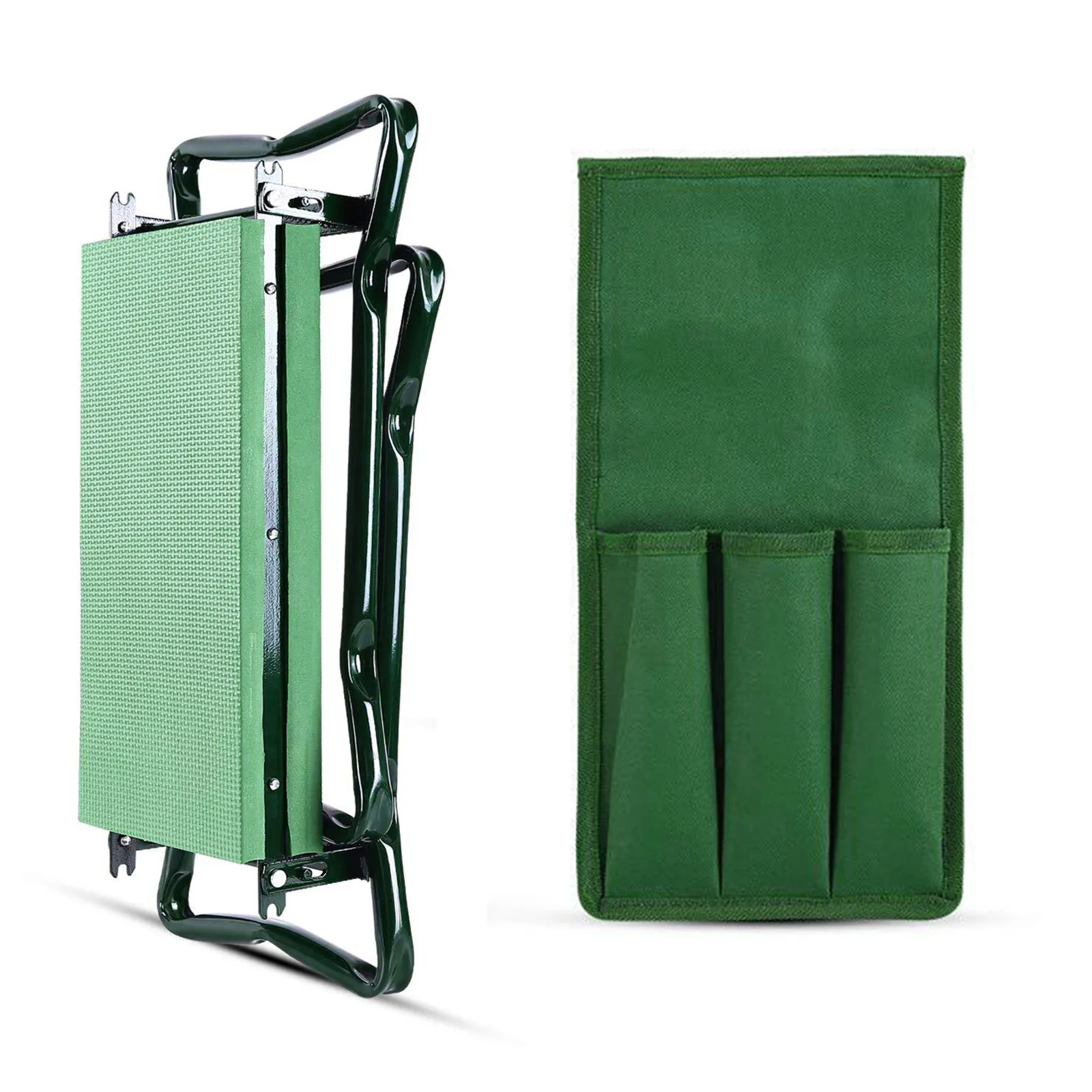 Сумка для хранения садового стула зеленая однотонная сумка большой вместимости