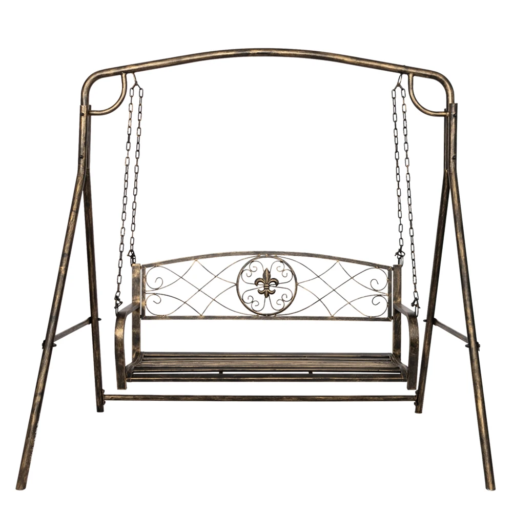 

Swing Hammock Chair Steel Frame Stand Garden Camping Outdoor Patio Chair Bed Hammock Metal Stand Only