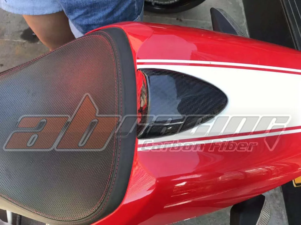 Monoposto Крышка для поездок на мотоцикле Ducati Monster 696 796 795 1100 полностью из углеродного волокна