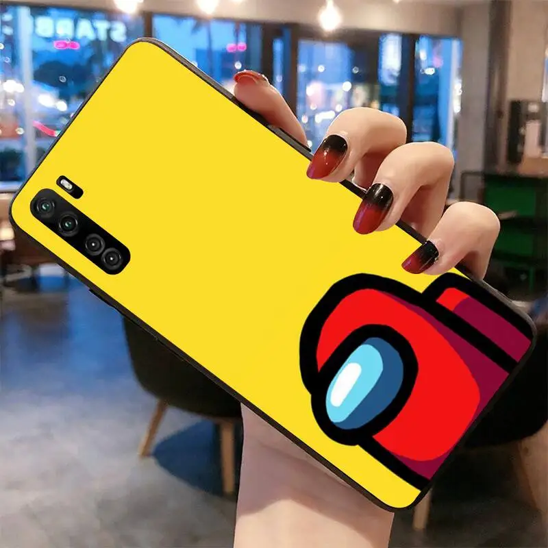 

hot game among us Phone Case For Huawei Nova 6se 7 7pro 7se honor 7A 8A 7C 9C Play