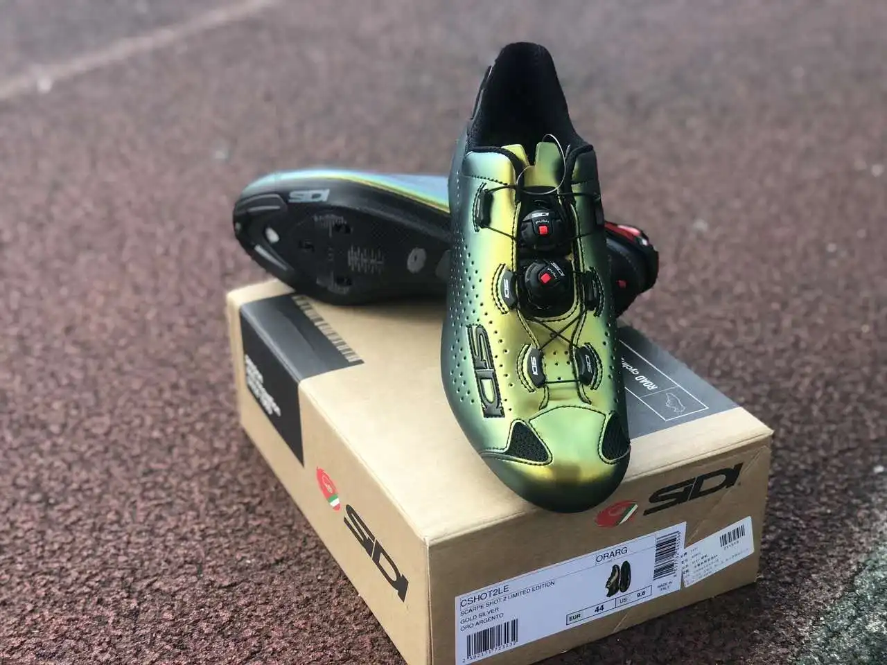 Ботинки SIDI SHOT Froome Ограниченная серия/Италия ботинки с замком для езды на