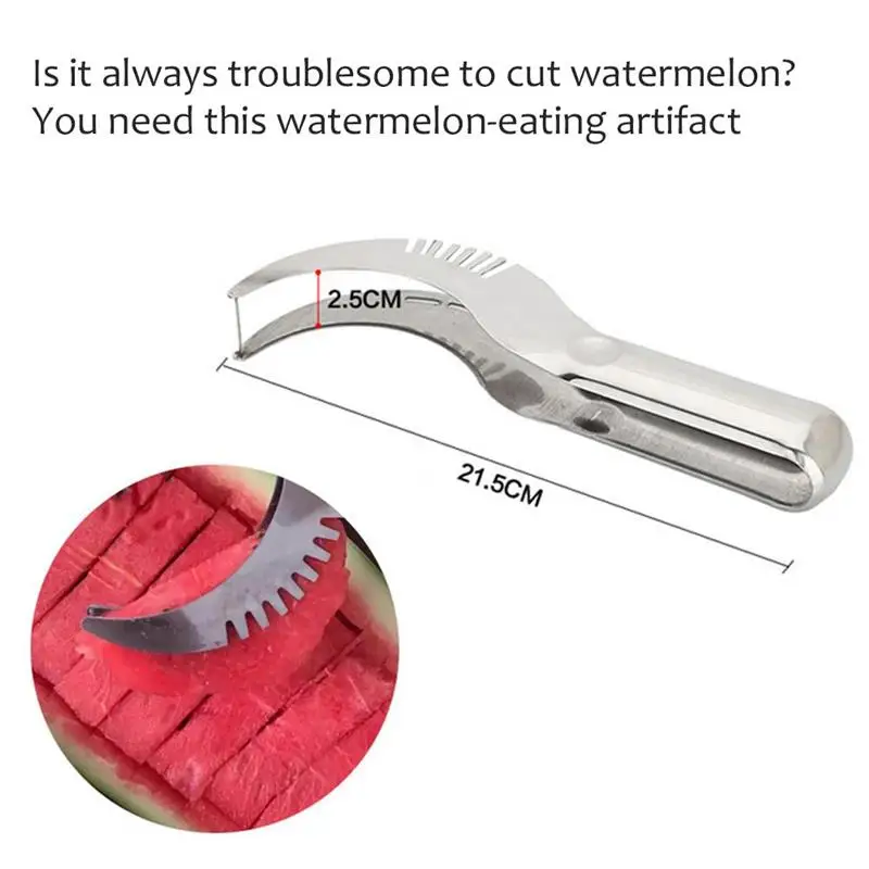 

Watermelon Slicer Kitchen Tool Multipurpose Stainless Steel Cutter Fruit Carving Slicer Kitchen Accessries