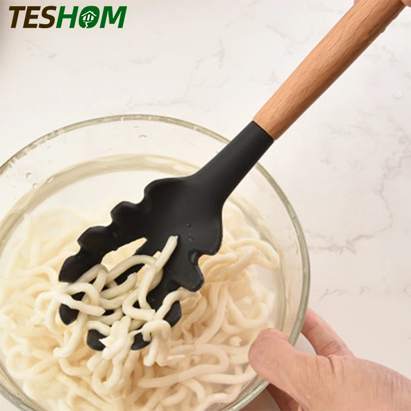 Набор посуды из черного силикона термостойкие антипригарные Инструменты для